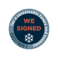 Pow Newpath Sticker by Protect Our Winters AT