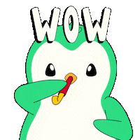 Well Done Wow Sticker by Abster