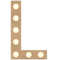 Typography Lights Sticker by TELEUKTROUWEN