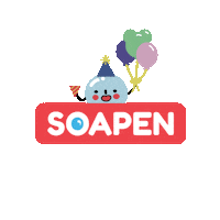 Party Kids Sticker by SOAPEN