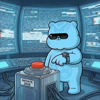 New Year Command Center GIF by Kanpai Pandas