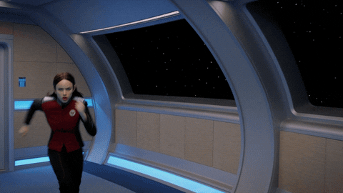 halston sage running GIF by The Orville
