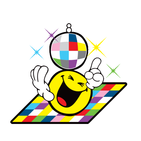 Happy Dance Sticker by Smiley