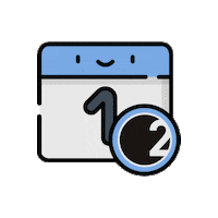 Calendar Som Sticker by DOIS CONTEUDO