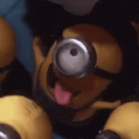 sentryfalcon silly goofy minion despicable me GIF