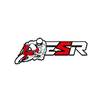 esroadracing racing race motorcycles superbike Sticker