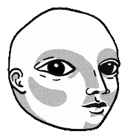 Sad Face Sticker by Meltem Şahin