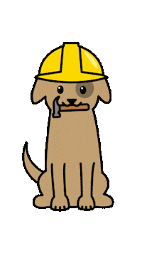 Dog Sticker by respekTiere e.V.