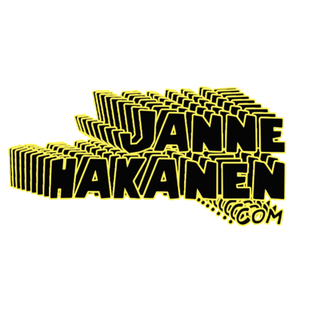 Hakanenjanne Sticker by jannehakanen.com