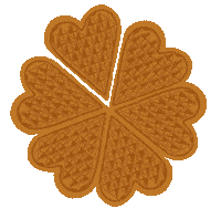 Norway Waffle Sticker by LittlefieldGIF