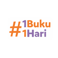 bukuaku bukuaku cintamembaca 1buku1hari Sticker