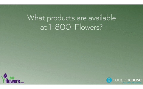 thecouponcause giphyupload faq coupon cause 1-800-flowers GIF