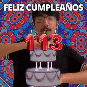 ¡Feliz 113.º cumpleaños!