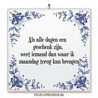 Nl Spreuk GIF by Tegelspreuken.nl