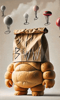 Paper Bag Balloons GIF by Alex Boya