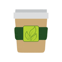 vitaveg coffee plants sustainable eco Sticker
