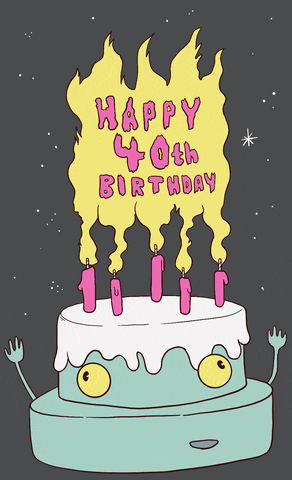 Happy Birthday GIF by Major Tom
