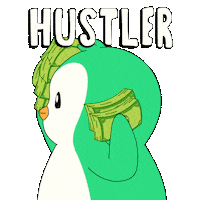Flexing Make It Rain Sticker by Abster