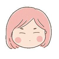 latteandpaper happy anime girl sad Sticker