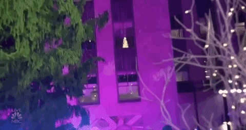 christmas in rockefeller 2018 GIF by NBC