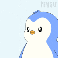 Arrow Penguin GIF by Pudgy Penguins