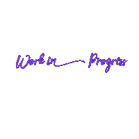 Working Work In Progress Sticker by Nilaja