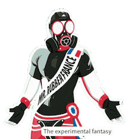 Frenchrubbermen Sticker by The Experimental Fantasy | TEFbrand