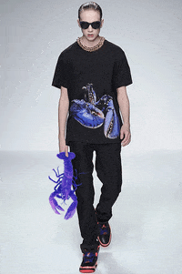 runway menswear GIF by fashgif
