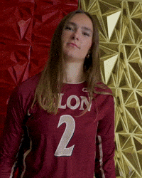 Elon Volleyball GIF by Elon Phoenix