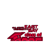 Graduation Commencement Sticker by Cal State East Bay