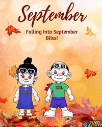 September GIF by Zhotcita