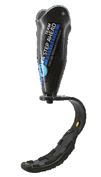 Prosthetic Leg Adaptive Athlete Sticker by A Step Ahead Prosthetics