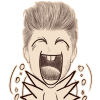 Laugh Alvin Sticker
