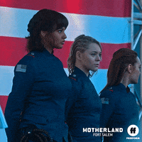 Season 2 Army GIF by Motherland: Fort Salem