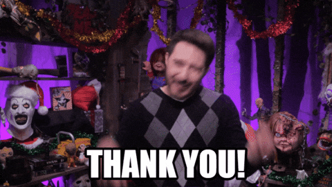 Comedy Thank You GIF by Dead Meat James