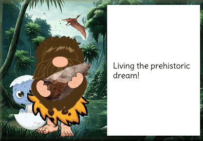 Dinosaur Gnome GIF