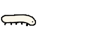Wurm Sticker by YK Animation Studio