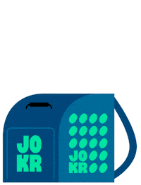 jokrnola delivery alcohol supermarket supermercado Sticker
