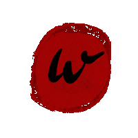 Lettering Blood Sticker