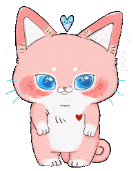 Dance Pink Cat Sticker