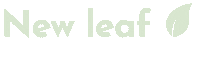 New Leaf Arrow Sticker by Botanique