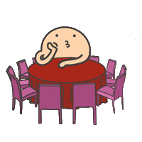 度菇13咦的茶水間 Sticker