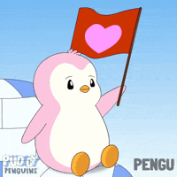 I Love You Heart GIF by Pudgy Penguins