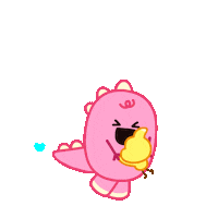 Happy Best Friends Sticker by DINOSALLY