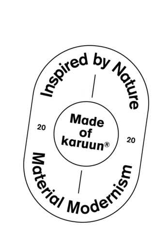 karuun_materials giphyupload sustainability karuun out for space Sticker