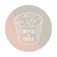 Friday Night Popcorn Sticker by inmelsmind