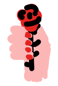 flower love Sticker by Bershka