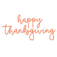 Thanksgiving Day Food Sticker