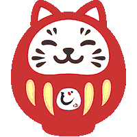 Happy Hour Cat Sticker by Izakaya Juraku