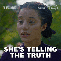 Truth The Testaments GIF by HULU